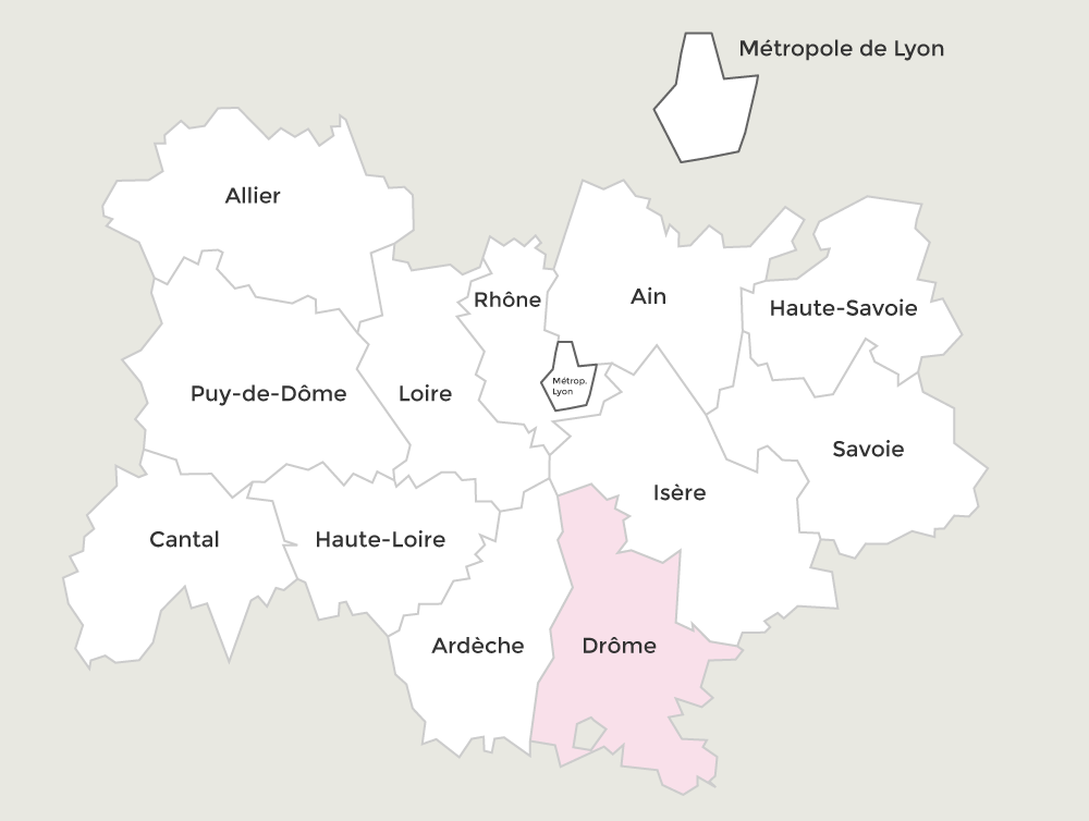 Les Conseillers régionaux de la Drôme